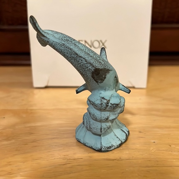 COLLECTIBLE LENOX CHINA DOLPHIN•NEW IN BOX - Picture 4 of 7